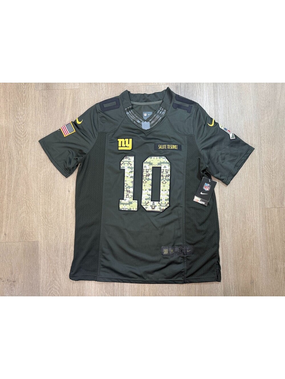Nike Eli Manning NY Giants #10 Salute to Service Jersey Mens S NWT Stitched Camo